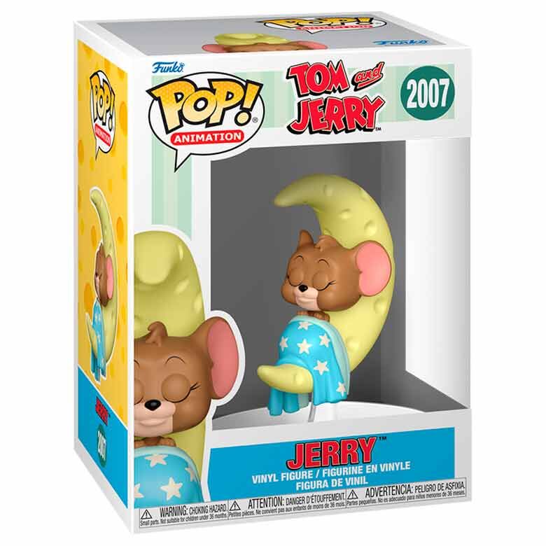 Funko Pop Tom and Jerry Jerry on Cheese Moon Figure 2007
