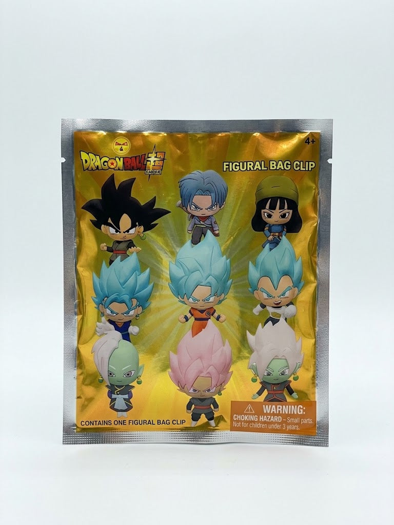 ragon Ball Super - 3D Figural Foam Bag Clip (Future Trunks Saga Blind Bag Mystery Pack)