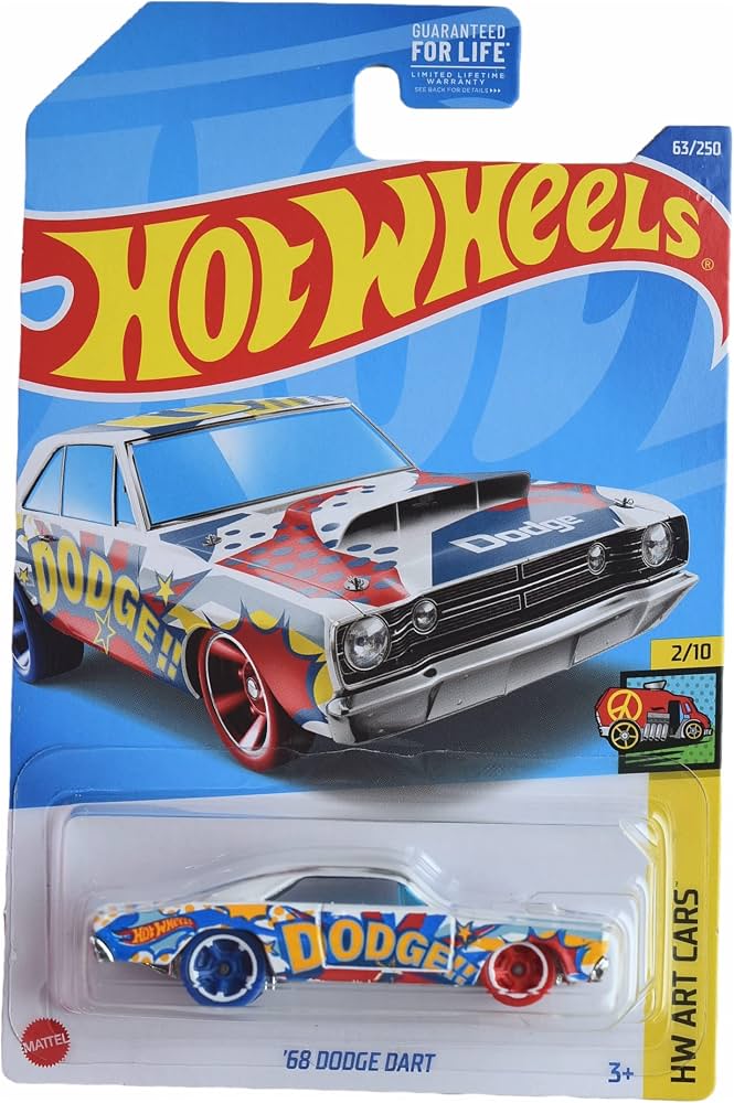 Hot Wheels '68 Dodge Dart (HW Art Cars - 2/10)