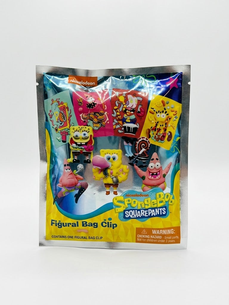 SpongeBob SquarePants - 3D Figural Foam Bag Clip (Blind Bag Mystery Pack)