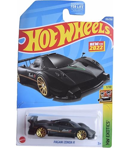 Hot Wheels Pagani Zonda R Matte Black – HW Exotics (215/250)