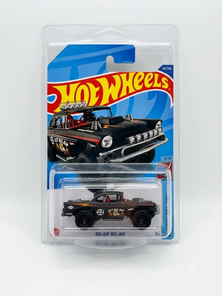 Hot Wheels Big-Air Bel-Air Satin Matte Black (Baja Blazers 3/10)