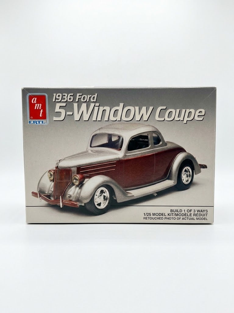 AMT ERTL 1936 Ford 5-Window Coupe Model Kit (1/25 Scale)