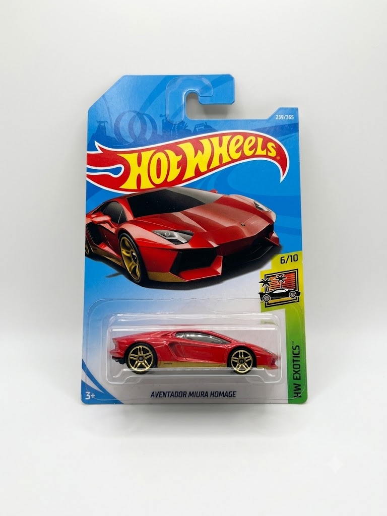 Hot Wheels Aventador Miura Homage (#6/10) - HW Exotics (239/365)