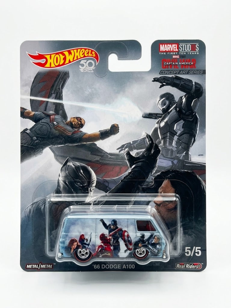 Hot Wheels Premium '66 Dodge A100 - Marvel Studios Captain America: Civil War Concept Art (5/5)