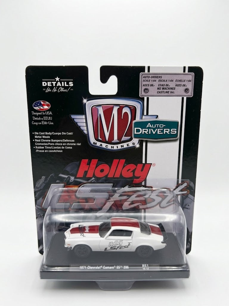 M2 Machines 1971 Chevrolet Camaro SS 396 - Auto-Drivers (Holley LS Fest)