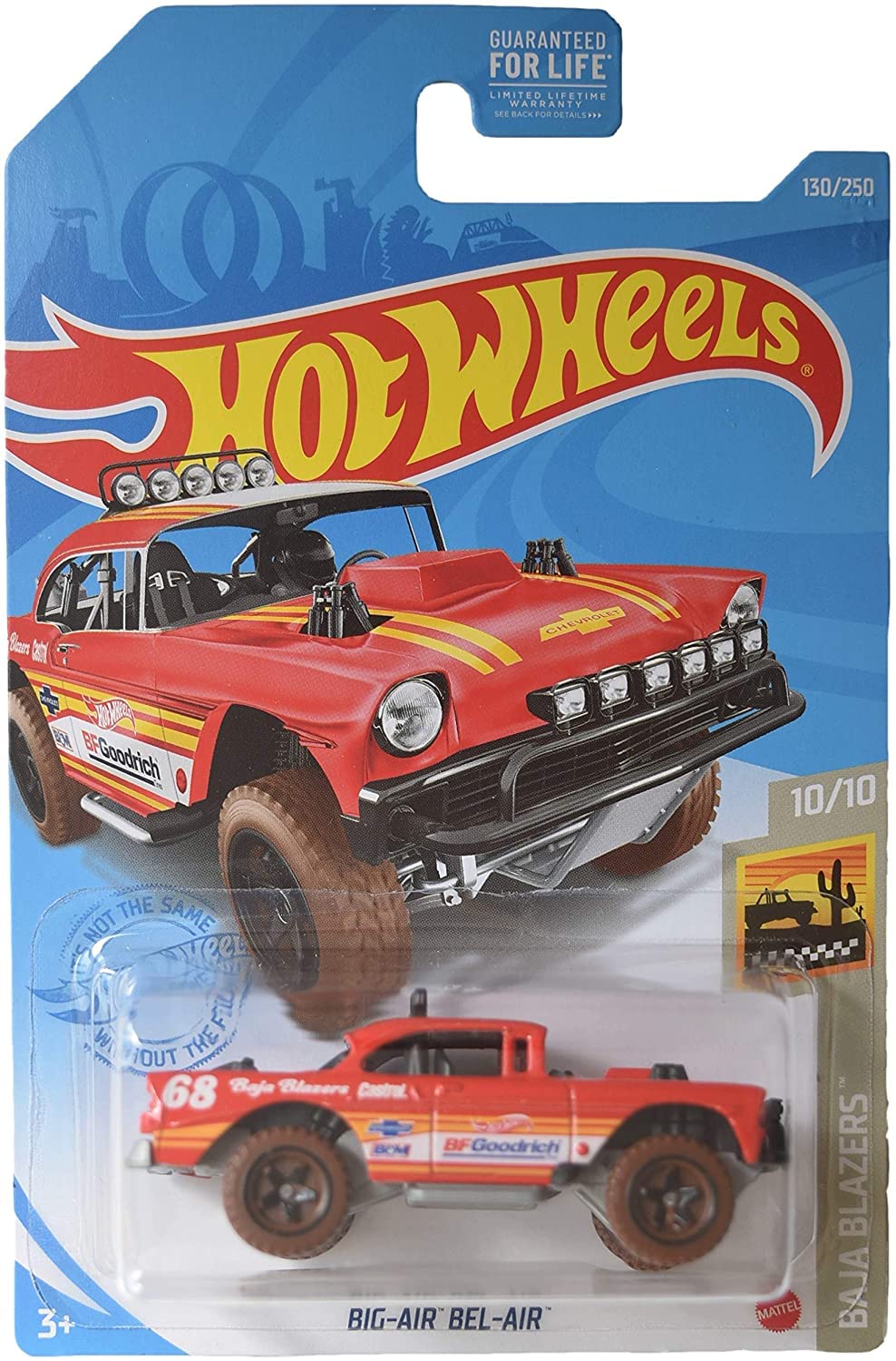 Hot Wheels Big-Air Bel-Air Red BFGoodrich (Baja Blazers 10/10)