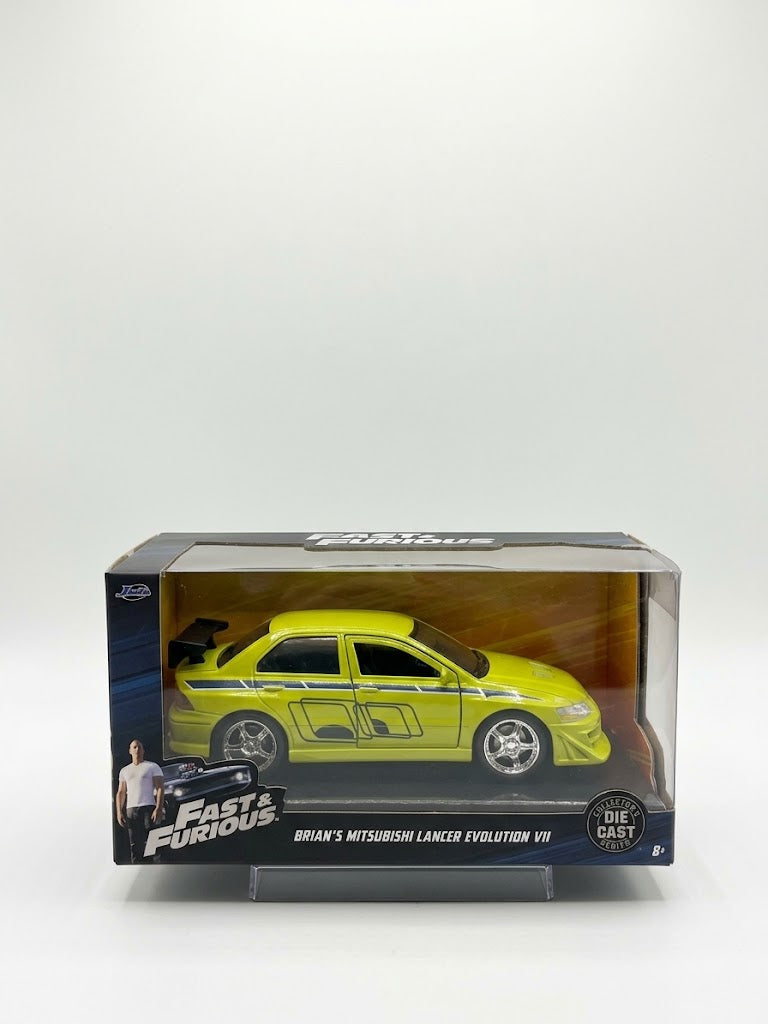Jada Toys Metals Die Cast Fast & Furious - Brian's Mitsubishi Lancer Evolution VII (Lime Green)