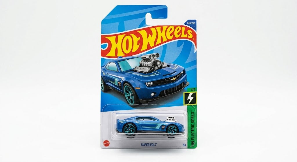 Hot Wheels Super Volt Metallic Blue (HW Electric Speed 3/5)