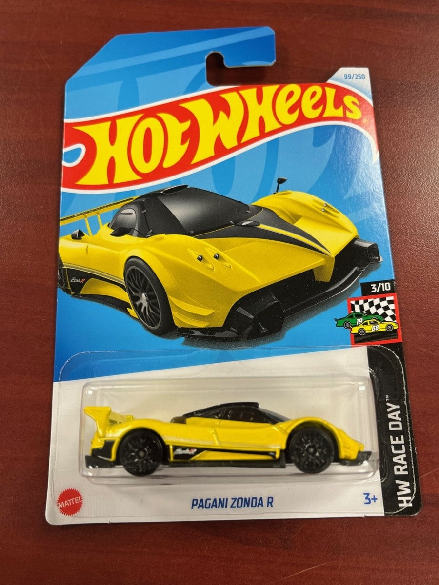 Hot Wheels Pagani Zonda R Yellow – HW Race Day (99/250)
