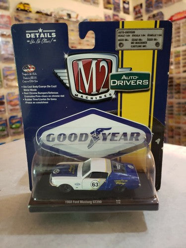 M2 Machines 1968 Ford Mustang GT390 (Auto-Drivers - R46 / Goodyear)