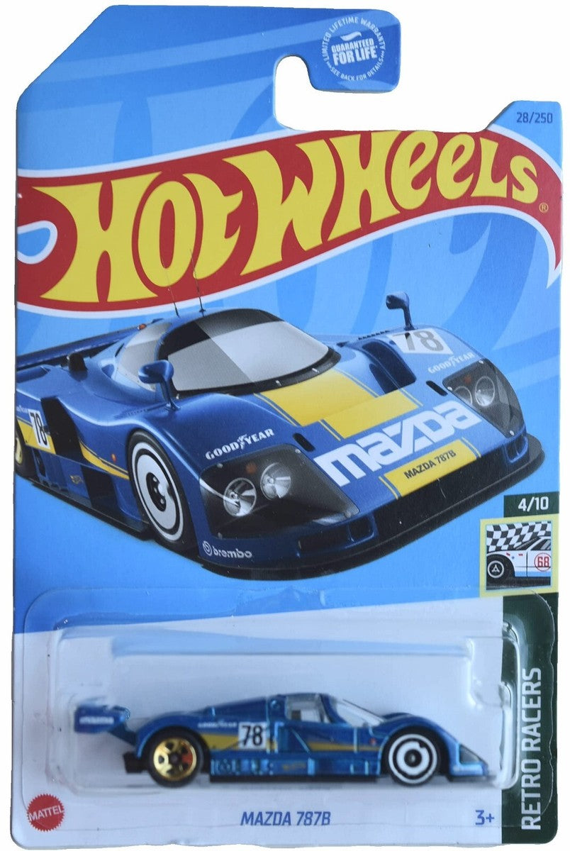 Hot Wheels Mazda 787B Blue – Retro Racers (28/250)