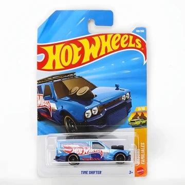 Hot Wheels Time Shifter (Wagons 2/10) – Blue Custom Delivery Wagon (1:64 Scale)