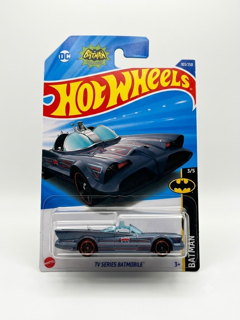 Hot Wheels TV Series Batmobile (Batman #3/5) - Mainline #103/250