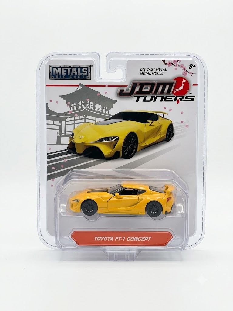 Jada Metals JDM Tuners Toyota FT-1 Concept Yellow