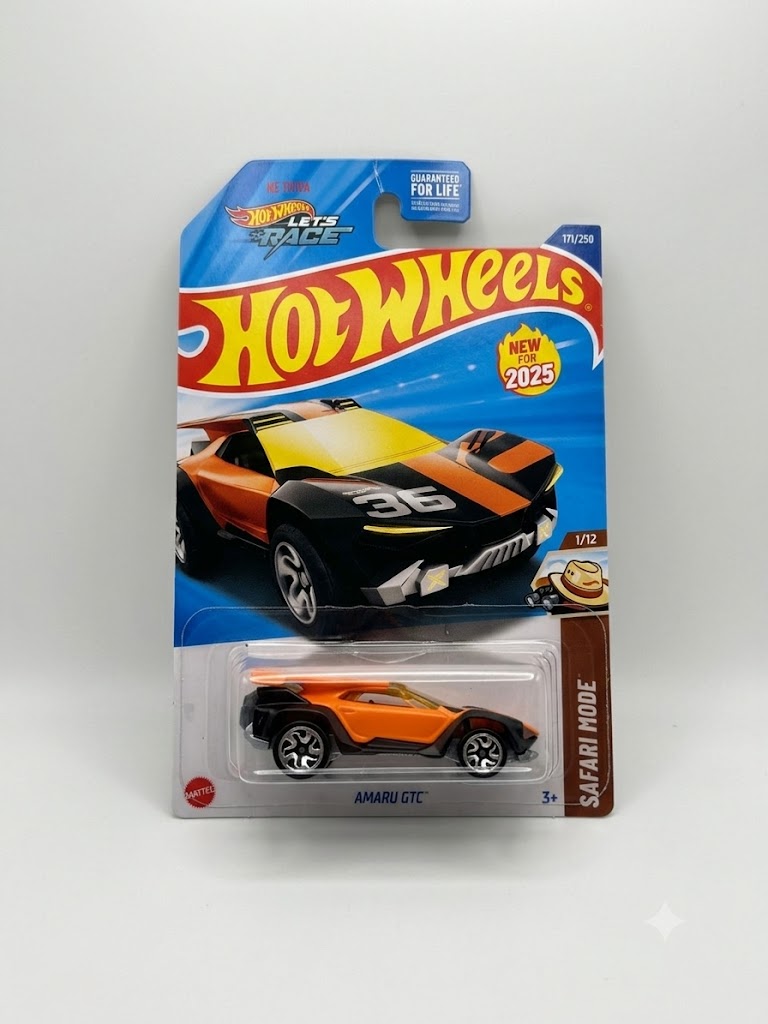 Hot Wheels Amaru GTC (Safari Mode #1/12) - Mainline #171/250