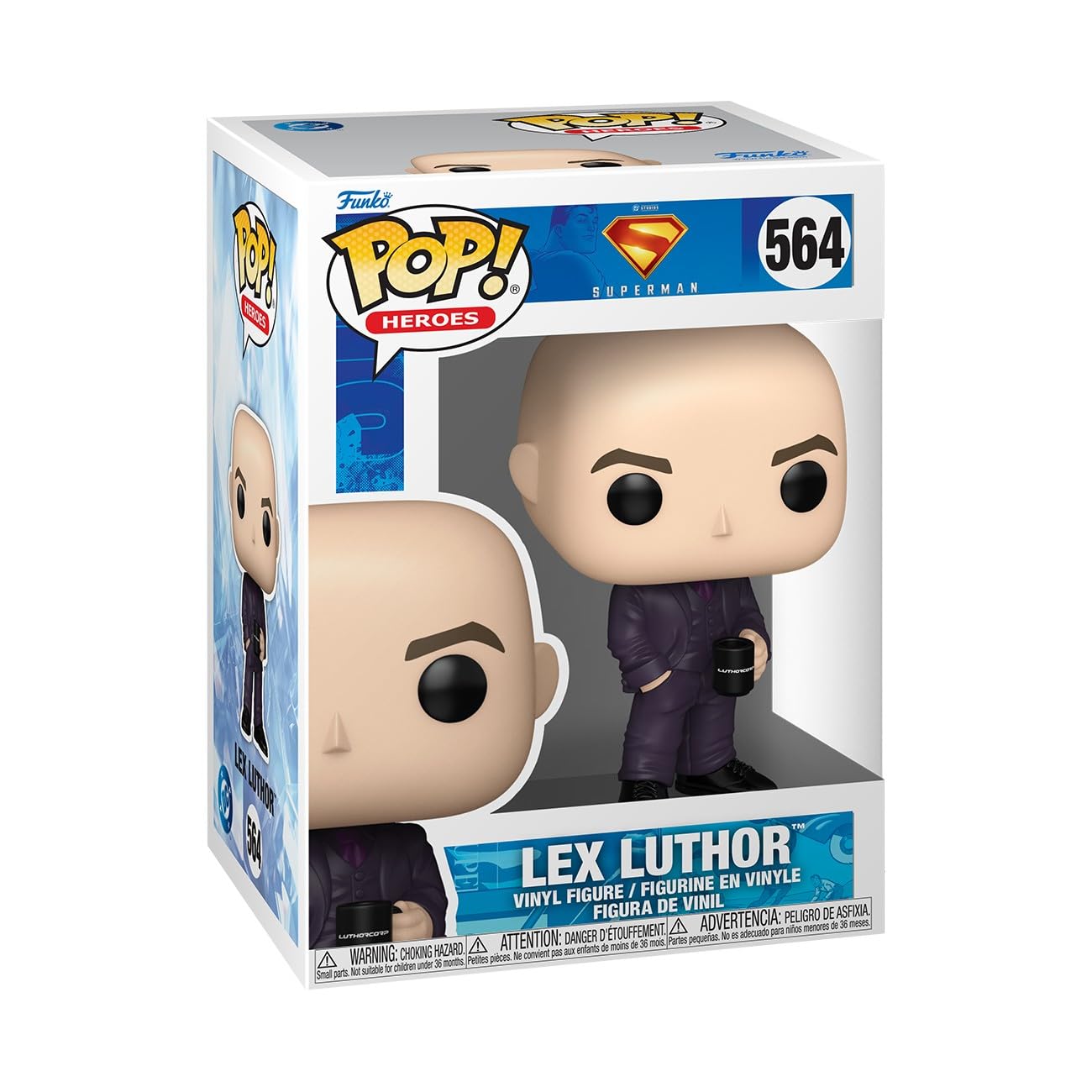 Funko Pop DC Superman Movie Lex Luthor Figure 564
