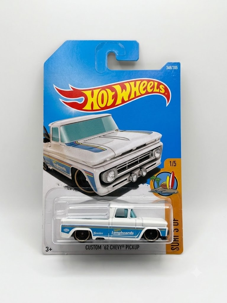 Hot Wheels Custom '62 Chevy Pickup (#1/5) - Short Card