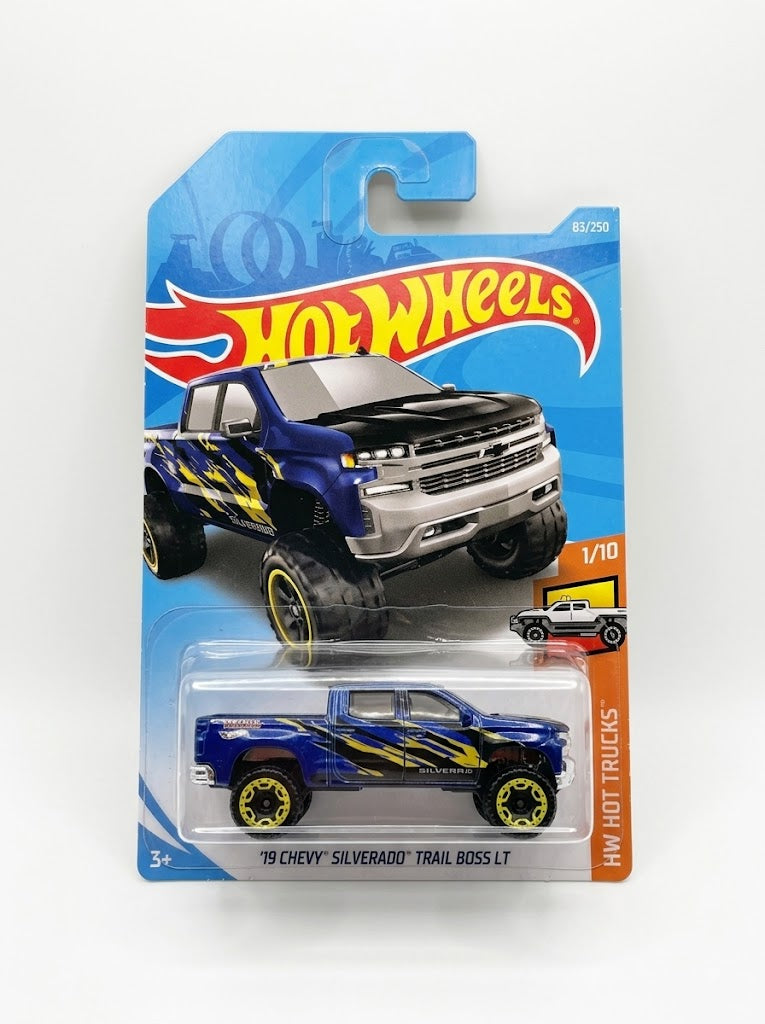 Hot Wheels '19 Chevy Silverado Trail Boss LT - HW Hot Trucks