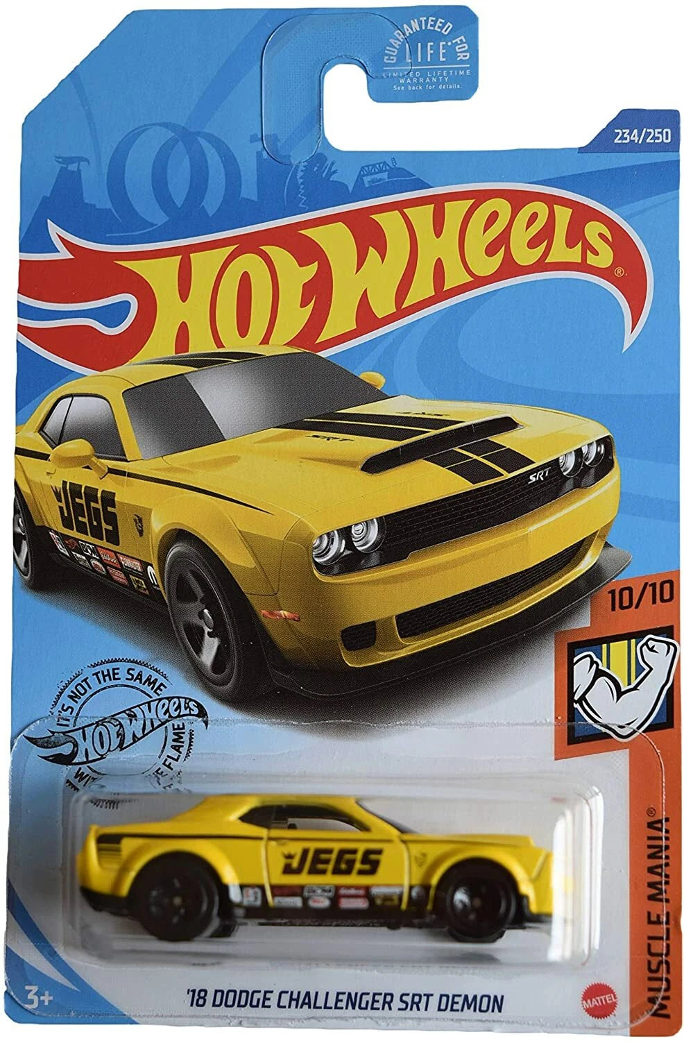 Hot Wheels '18 Dodge Challenger SRT Demon (Muscle Mania - 10/10)