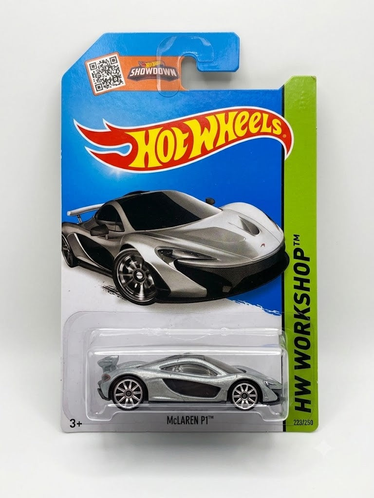 Hot Wheels HW Workshop McLaren P1 (Silver)