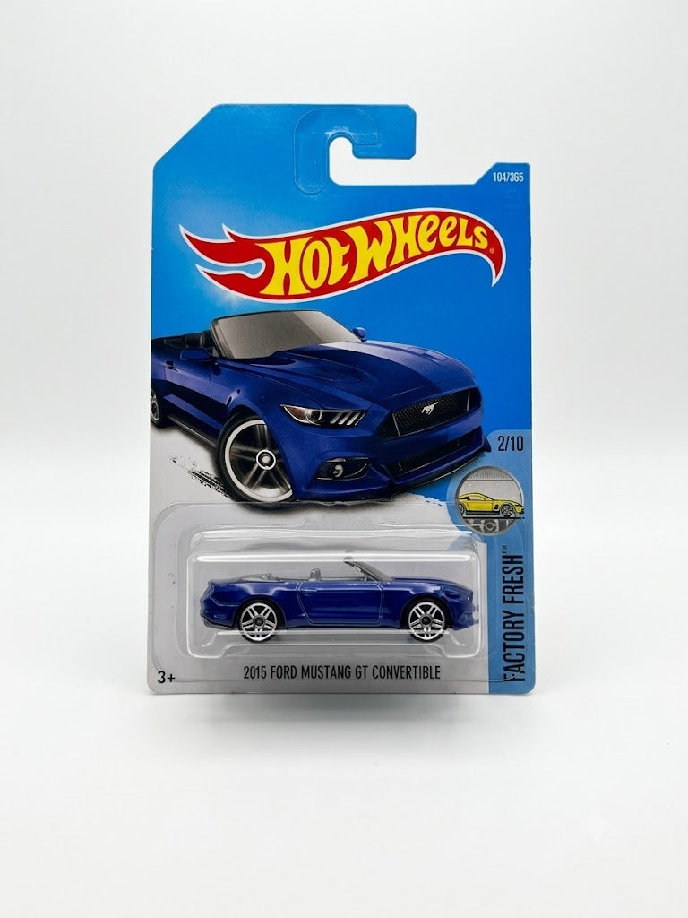 Hot Wheels Factory Fresh - 2015 Ford Mustang GT Convertible (1:64)