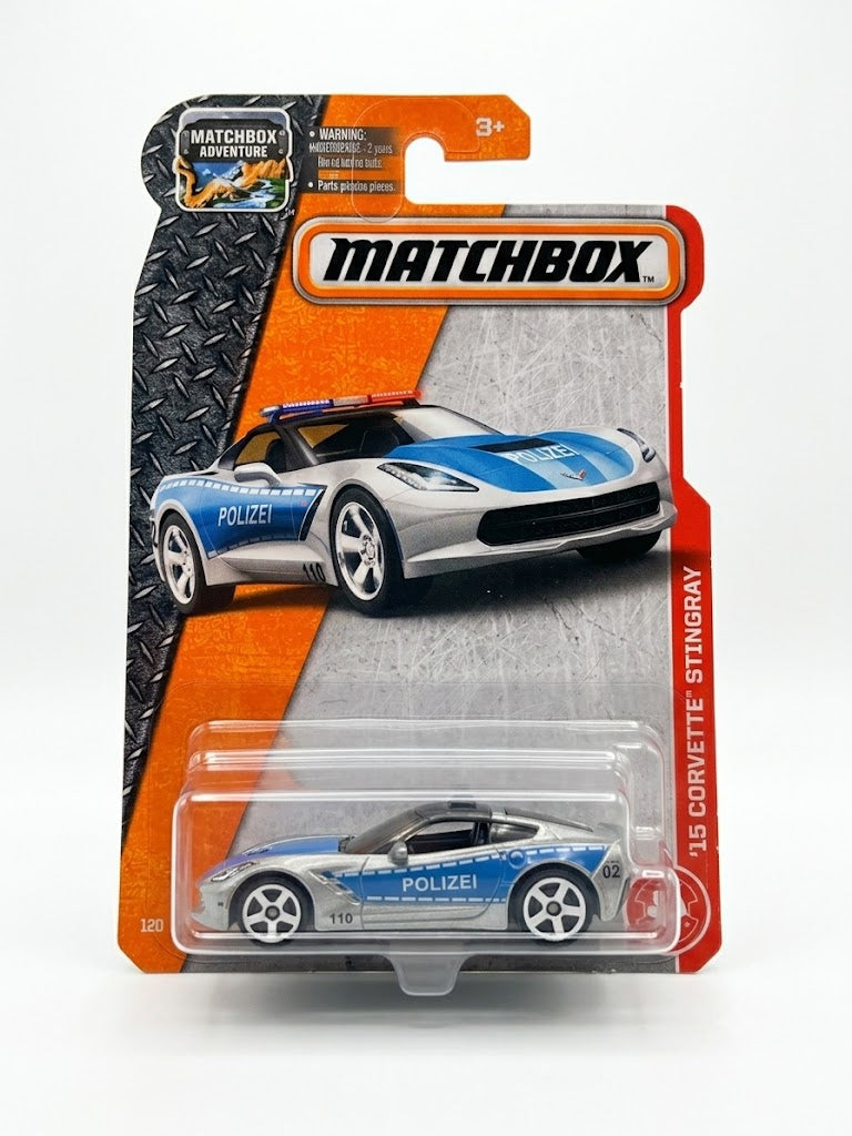 Matchbox '15 Corvette Stingray Polizei