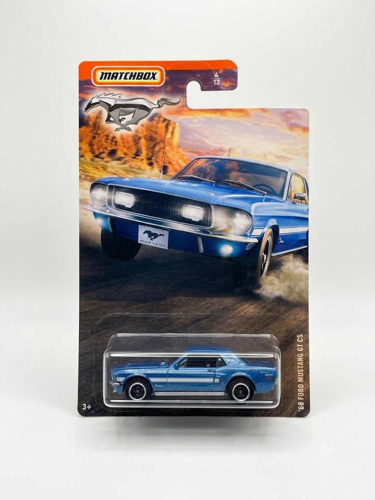 Matchbox '68 Ford Mustang GT CS