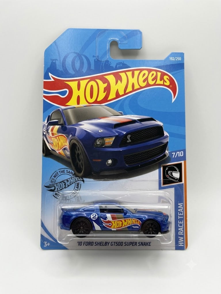 Hot Wheels '10 Ford Shelby GT500 Super Snake HW Race Team