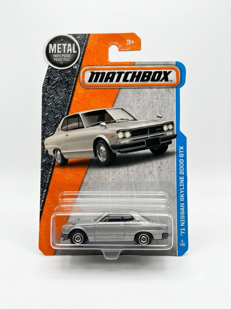 Matchbox '71 Nissan Skyline 2000 GTX