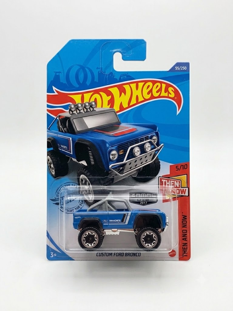 Hot Wheels Custom Ford Bronco Then and Now