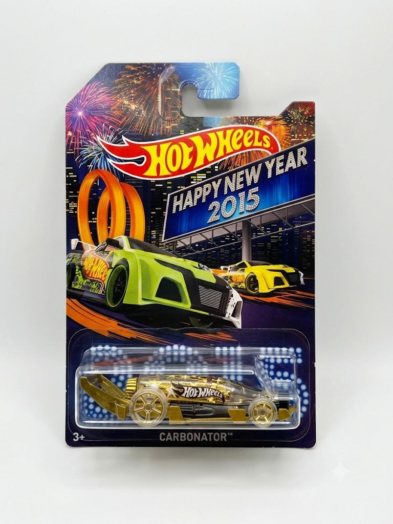 Hot Wheels Happy New Year 2015 Carbonator (Gold/Clear)