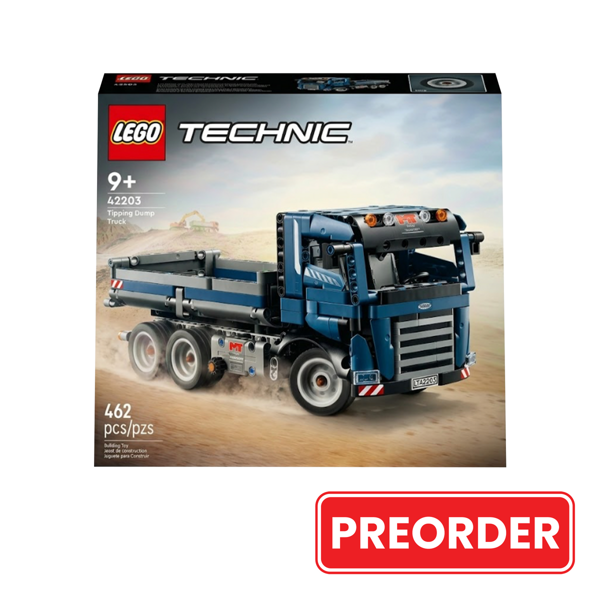 LEGO Technic Tipping Dump Truck Set (42203)