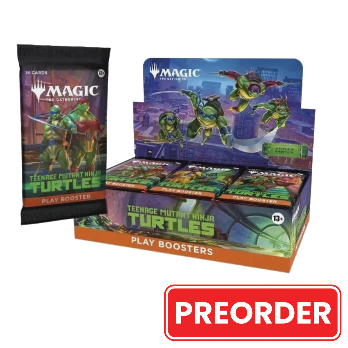 Magic: The Gathering x Teenage Mutant Ninja Turtles Play Booster Box (Pre Order)