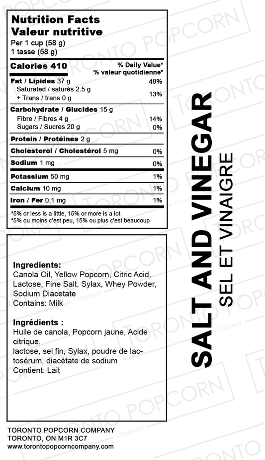 Salt & Vinegar Popcorn