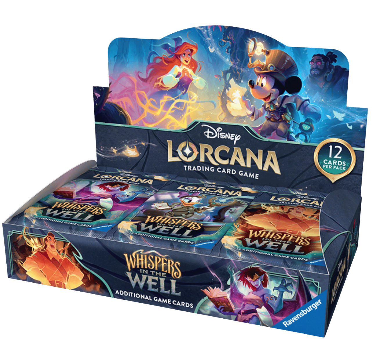 Disney Lorcana TCG: Whispers in the Well Booster Display Box