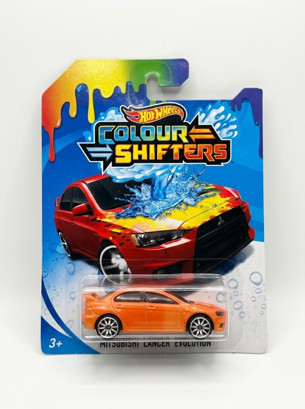 Hot Wheels Colour Shifters - Mitsubishi Lancer Evolution (1:64 Scale)