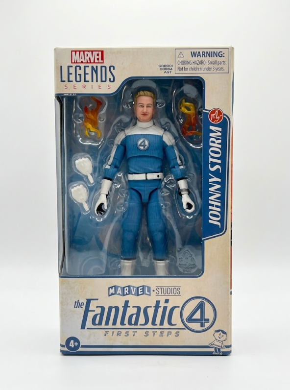 Marvel Legends The Fantastic 4: First Steps - Johnny Storm Action Figure (6-Inch)