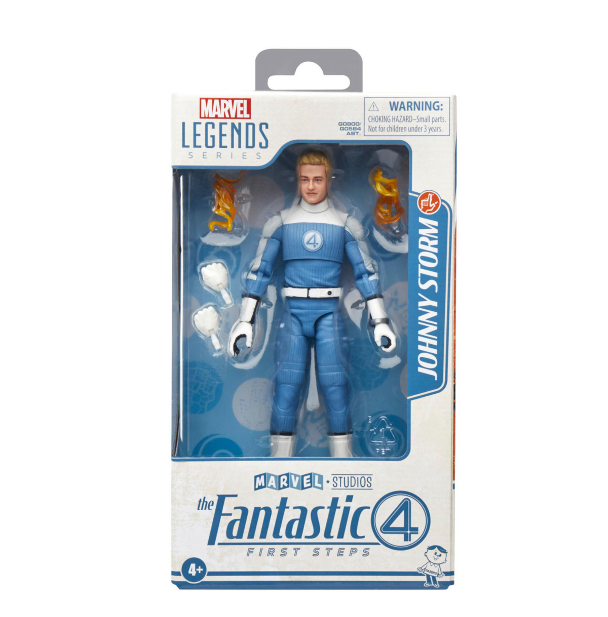 Marvel Legends The Fantastic 4: First Steps - Johnny Storm Action Figure (6-Inch)