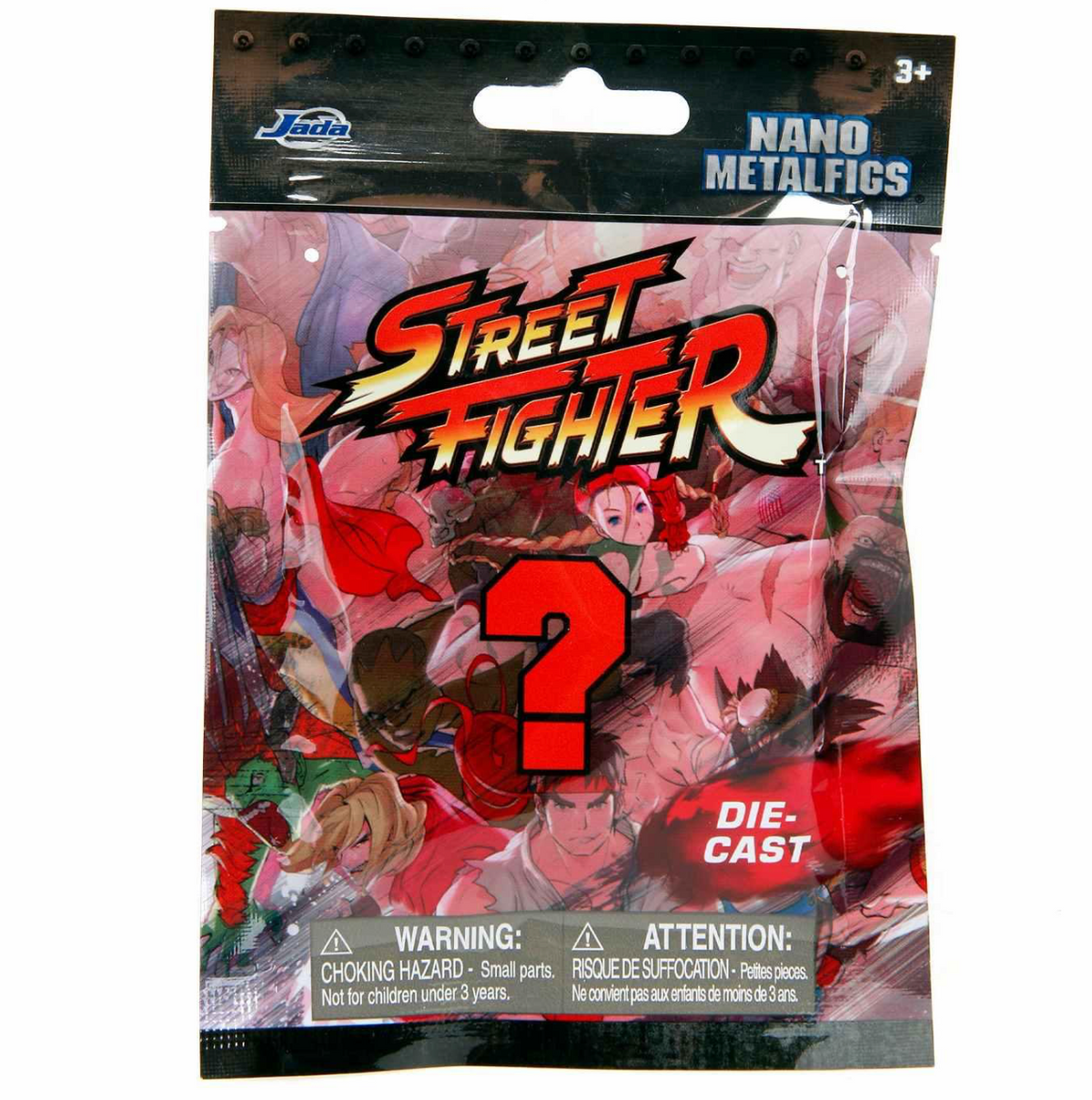 Jada Toys Nano Metalfigs - Street Fighter Mystery Blind Bag (Die-Cast Metal Figure)