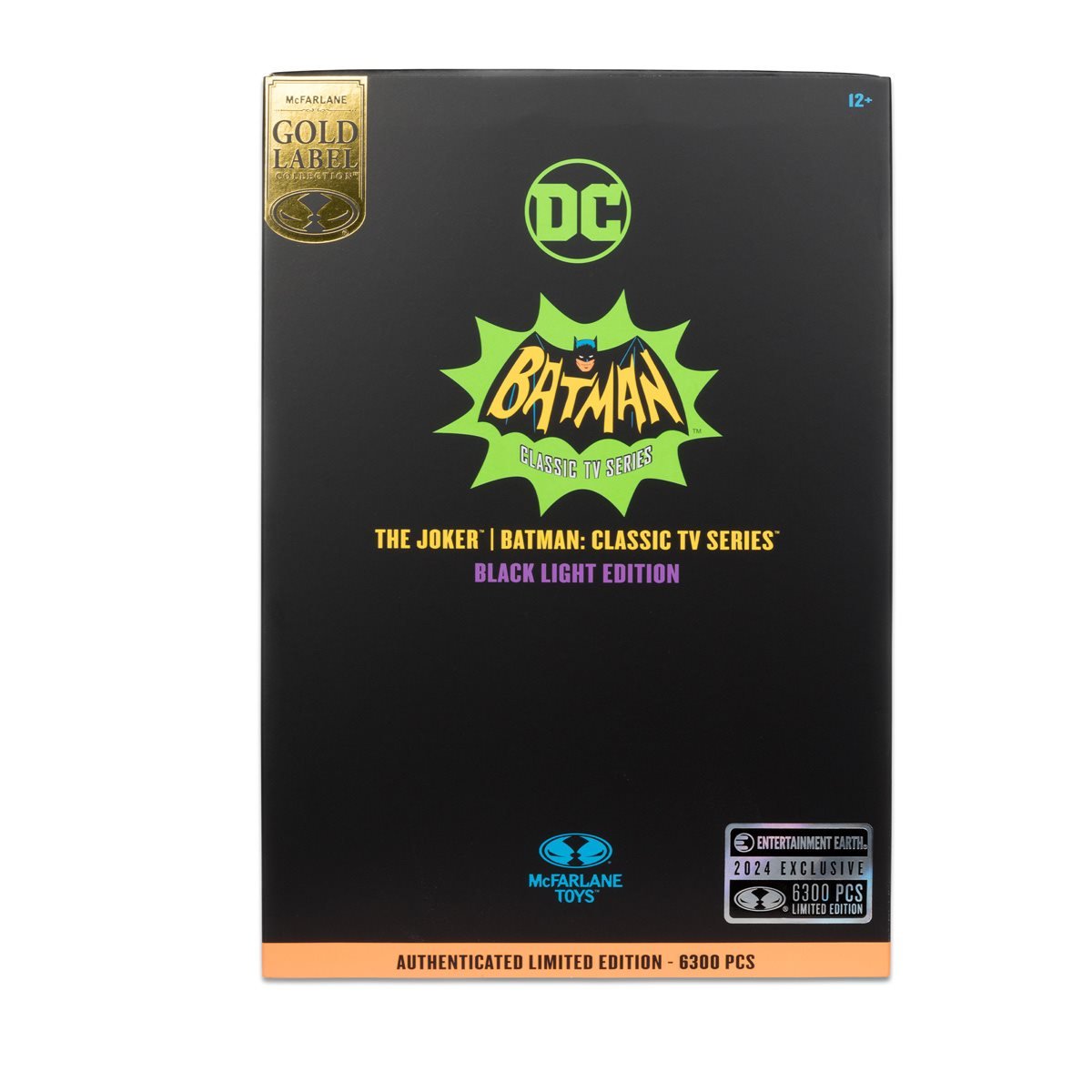 DC Multiverse The Joker (Gold Label - Black Light - Batman: Classic TV Series) - exclusive