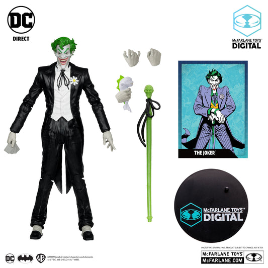 DC Comics The Joker (Silver Age) 7" Action Figure Chase / Platinum