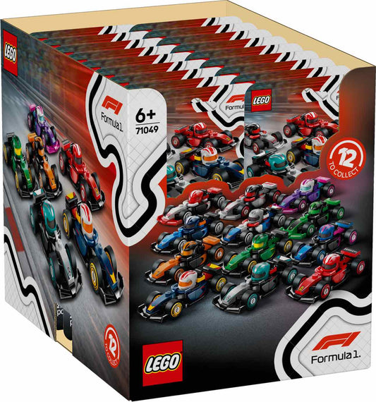 LEGO MINIFIGURES / F1 RACE CARS