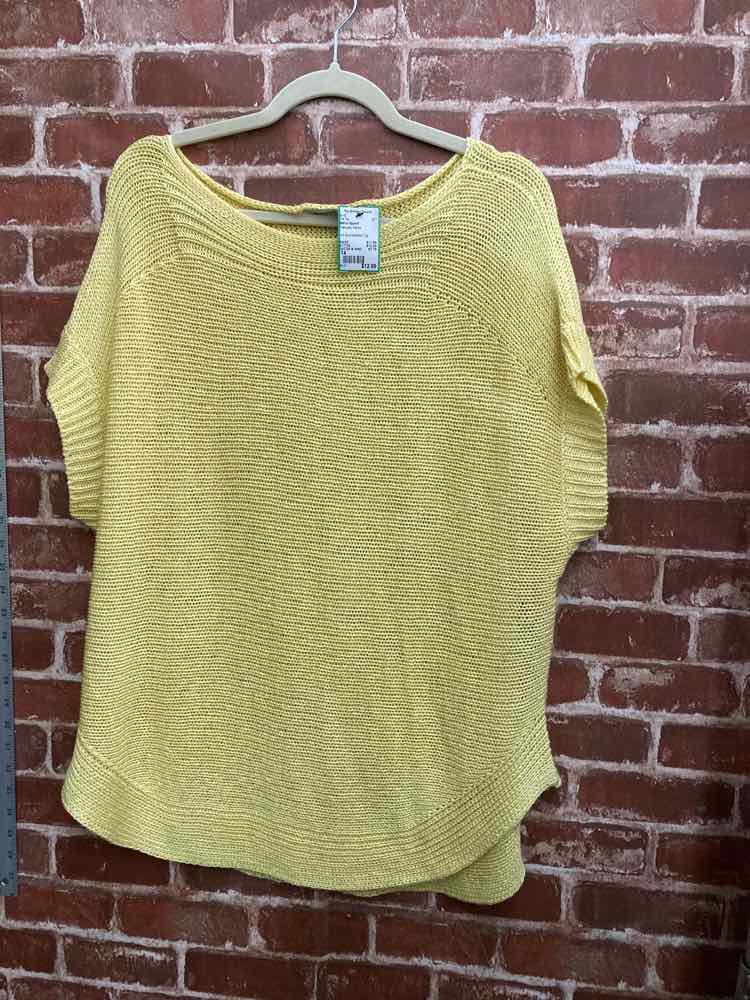 Preloved Bianco Nygord Size 14 Knit Top