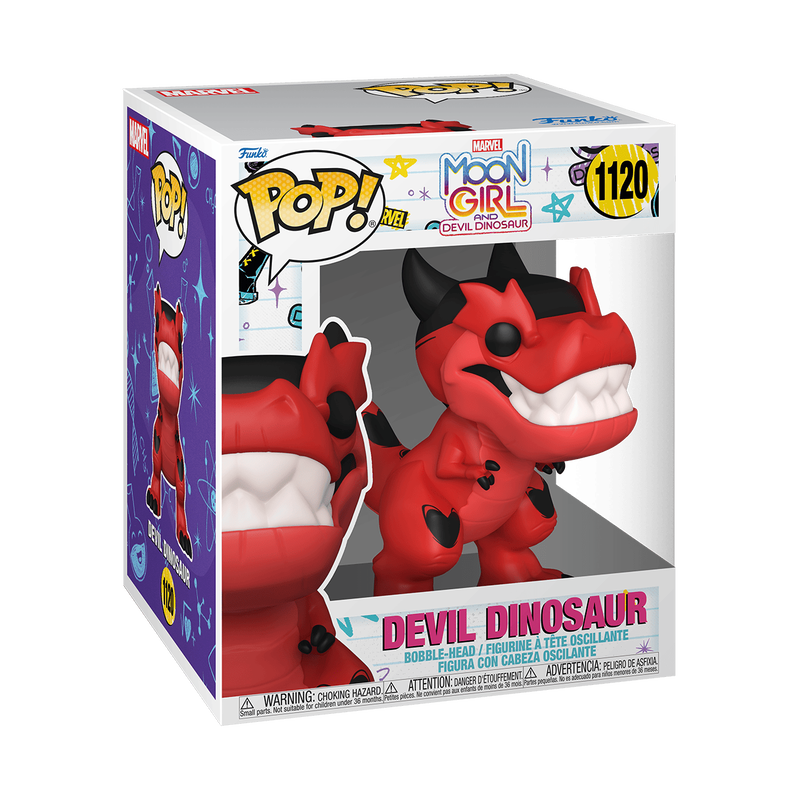 Funko Pop Marvel Devil Dinosaur Super Sized 6 Inch Figure 1120