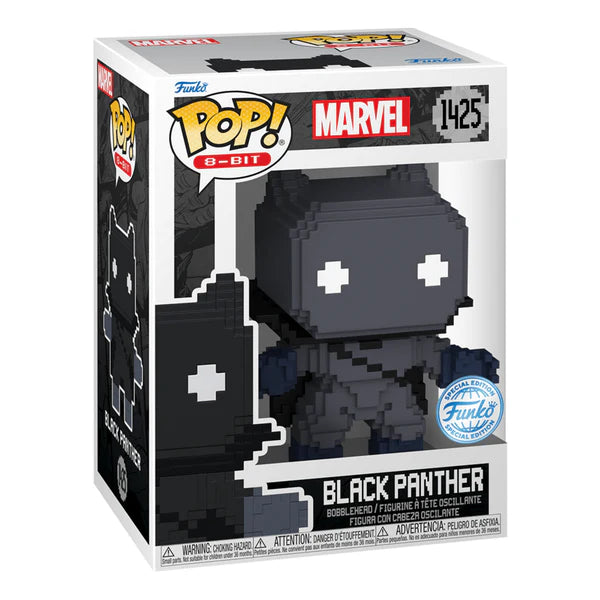 Funko Pop Marvel 8-Bit Black Panther Figure