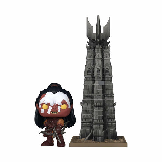 Funko Pop! Town: The Lord of The Rings - Lurtz with Orthanc - Collectable Vinyl Figure - Gift Idea - Official Merchandise - Toys for Kids & Adults - TV Fans - Model Figure for Collectors