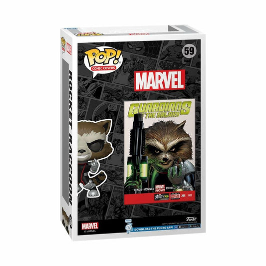 Funko Pop Comic Cover Marvel Guardians of the Galaxy Rocket Raccoon Collectable Vinyl Figure