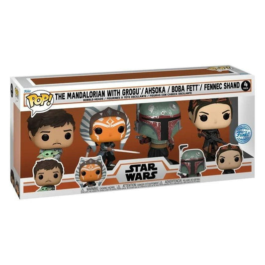 POP! 4-Pack The Mandalorian (Star Wars) Special Edition
