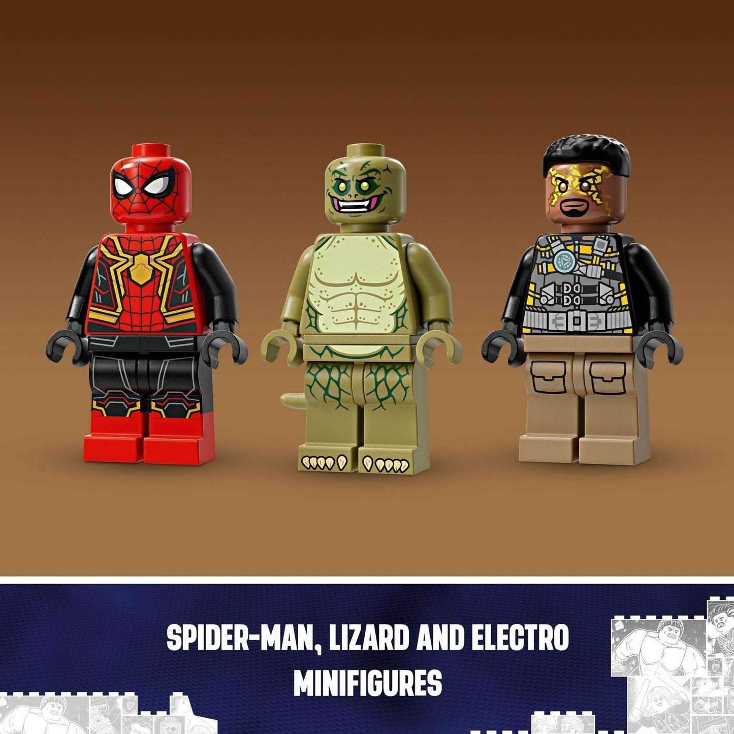 LEGO Marvel Spider-Man vs. Sandman: Final Battle Building Toy Set with Spider-Man Figure, Collectible Marvel Toy Inspired by Spider-Man No Way Home, Gift for Super Hero Loving Boys and Girls, 76280